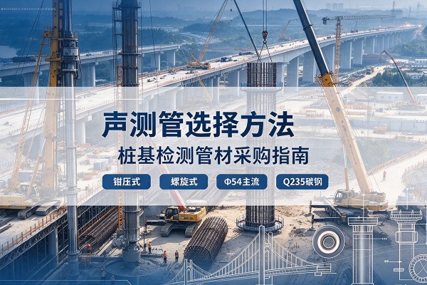 五河声测管选型标准