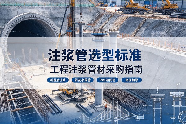 五河注浆管选型标准